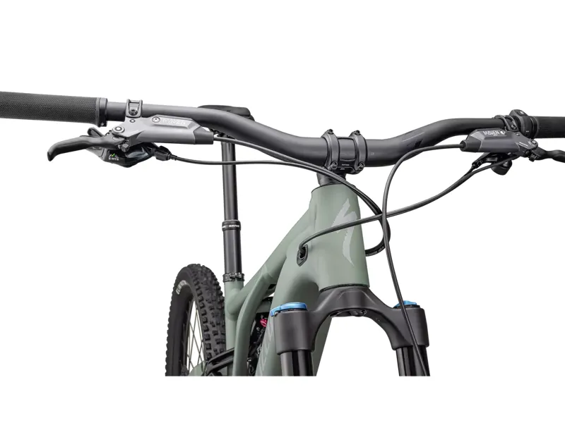 Specialized Turbo Levo Comp Alloy E-Mountain Bike In Sage Green/Cool Grey/Black -2