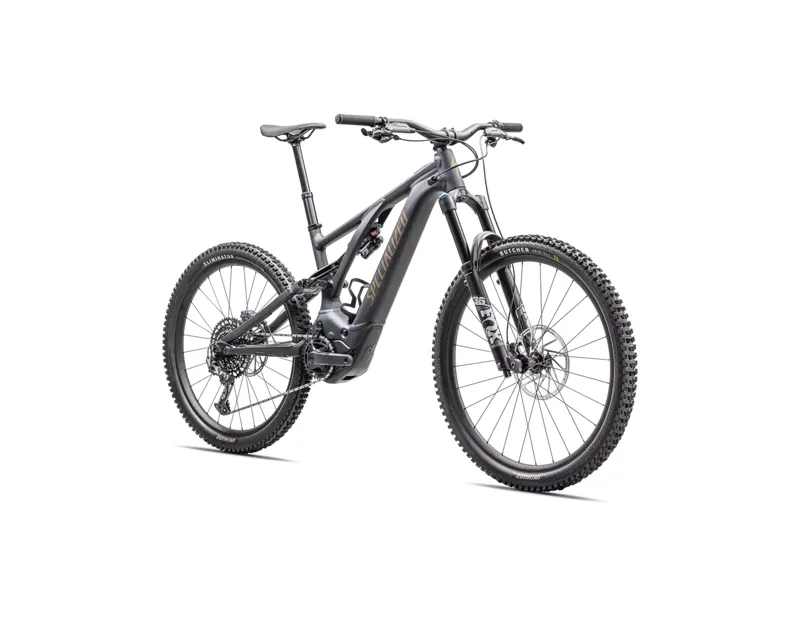 Specialized Turbo Levo Comp Alloy E-Mountain Bike In Satin Midnight Shadow/Harvest Gold Metallic-3