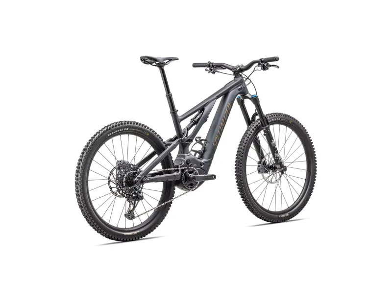 Specialized Turbo Levo Comp Alloy E-Mountain Bike In Satin Midnight Shadow/Harvest Gold Metallic-4