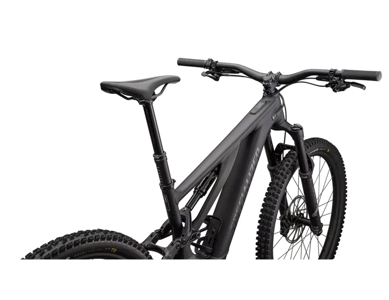 Specialized Turbo Levo E-Mountain Bike In Black/Light Silver/Black-3