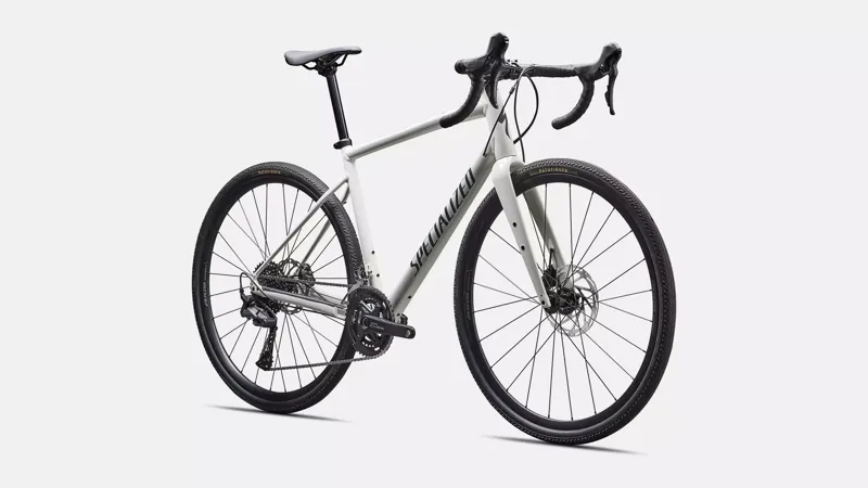 Specialized Diverge E5 Gravel Bike in Gloss Dune White-1