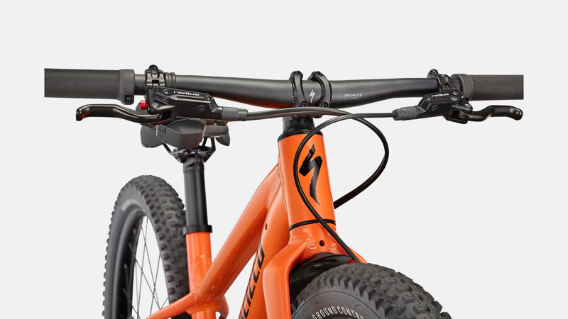 Specialized Riprock 24 Kids Mountain Bike in Blaze Orange and Black-2
