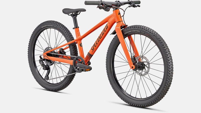 Specialized Riprock 24 Kids Mountain Bike in Blaze Orange and Black-6