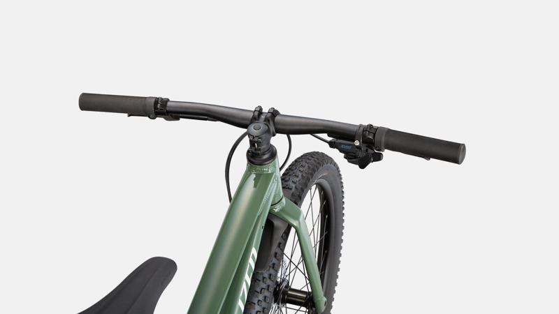 Specialized Riprock 24 Kids Mountain Bike in Sage Green and White-3