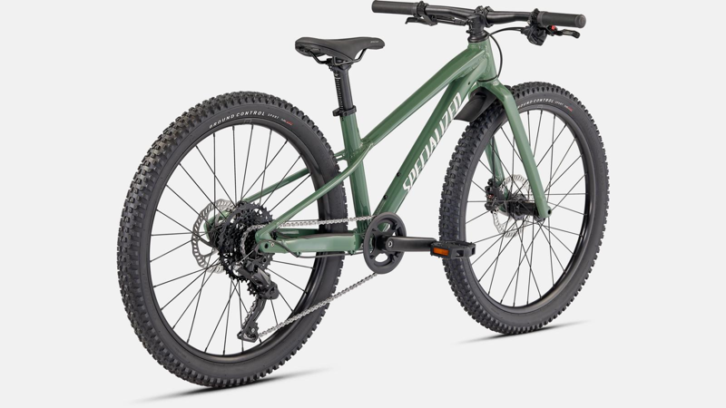 Specialized Riprock 24 Kids Mountain Bike in Sage Green and White-4