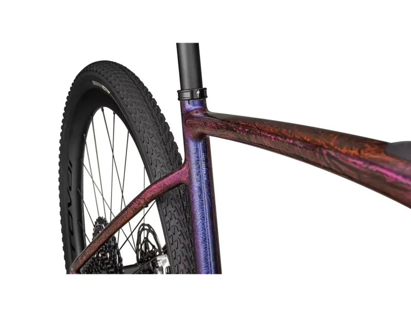 Specialized S-Works Turbo Creo 2 E-Road Bike In Gloss Carbon/Red To Blue Strata/Satin Liquid Silver-5