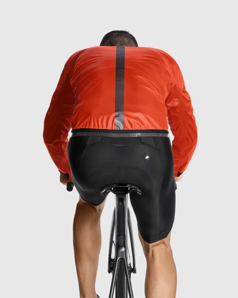 Assos Equipe RS Rain Jacket Targa in Propeller Orange-5