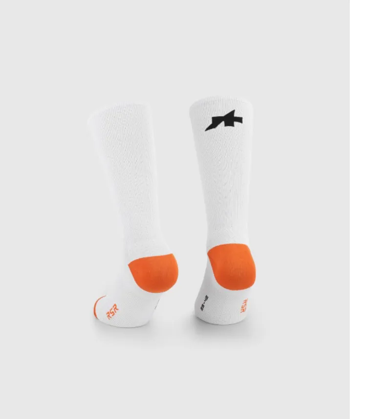ASSOS RSR Socks S11 White Series-1
