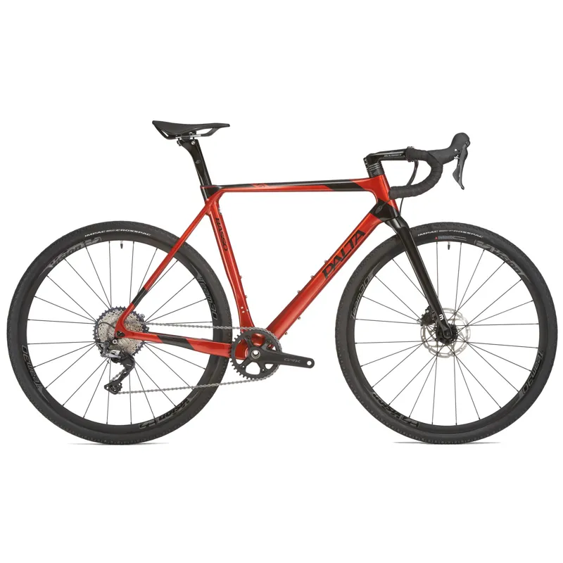 Basso Palta GRX Disc Gravel Bike in Red and Black Large