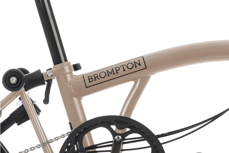 2024 Brompton C Line Folding Bike in Dune Sand-7