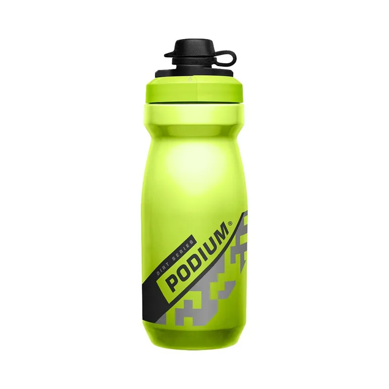 Camelbak Podium Dirt Series 21oz 620ml Bottle in Lime Green