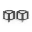Cube Acid A3-ZP Flat Pedals in Grey