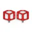 Cube Acid Flat C1-IB Pedals in Red