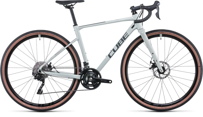 2022 Cube Nuroad WS Gravel Bike in Stone Grey and Grey