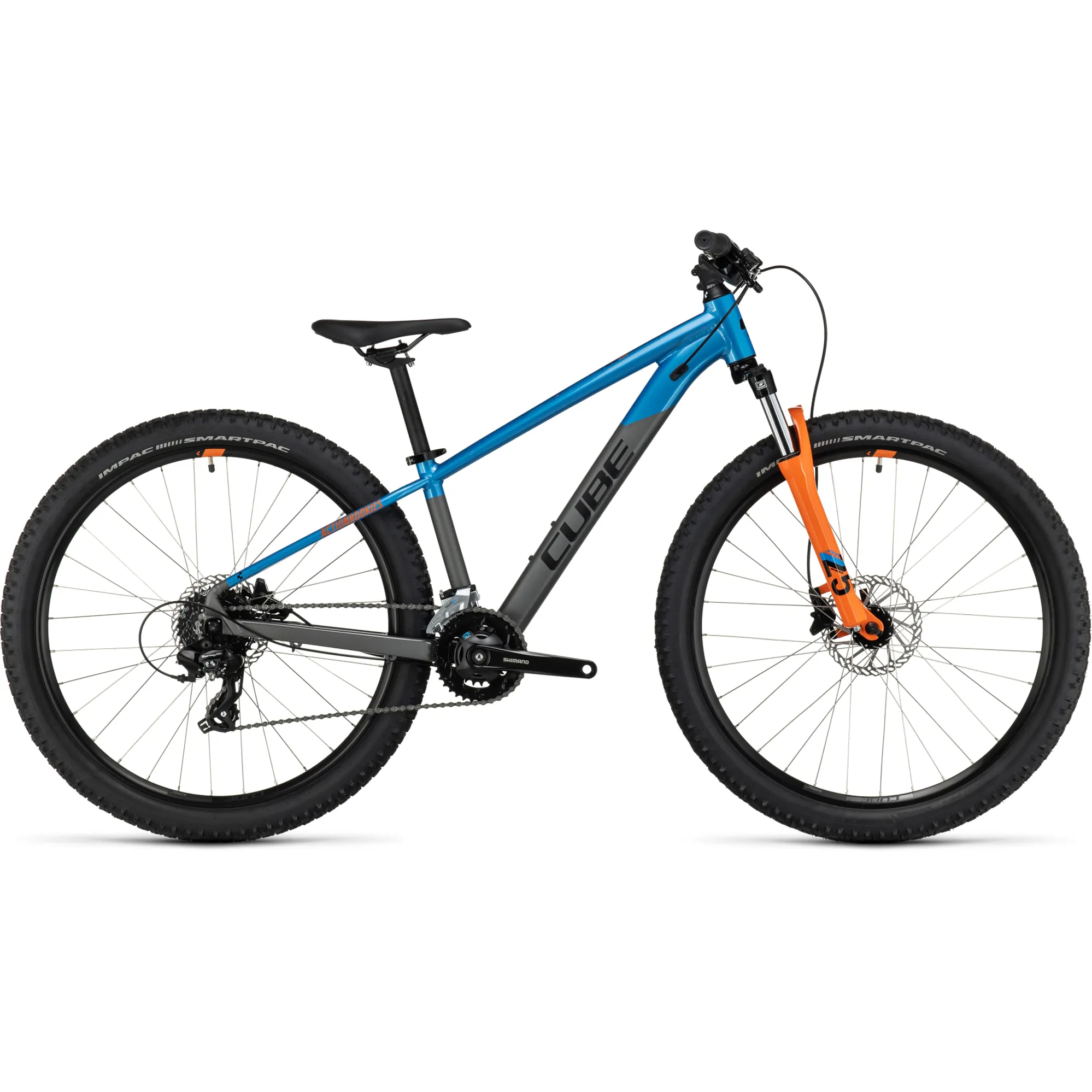 2023 Cube Acid 260 Disc Kids Bike Age 11+ in Action Team Blue