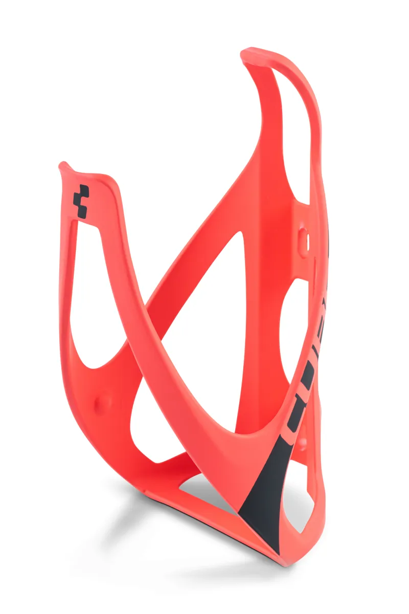 2021 Cube HPP Bottle Cage in Matte Coral and Black
