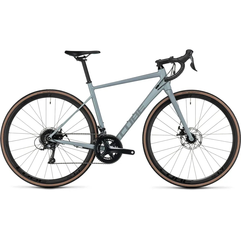 Cube Axial WS Pro Womens Road Bike in Grey Sage and Mint