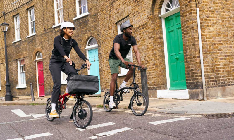 Brompton C Line 12 Speed Folding Bike-4