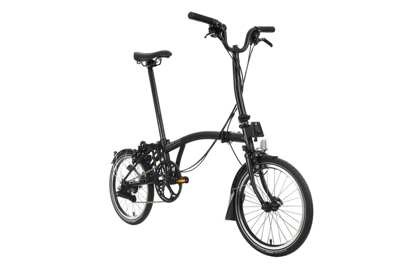 2024 Brompton C Line Folding Bike in Matt Black