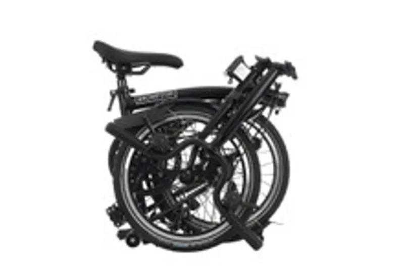 2024 Brompton C Line Folding Bike in Matt Black-1