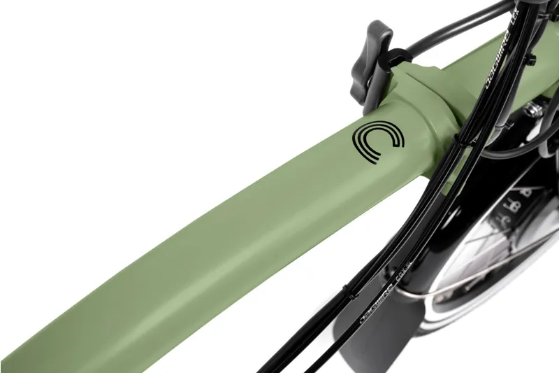 2024 Brompton Electric C Line with Roller Frame - 4 Speed Matcha Green-7