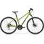 Merida Crossway 20D Womens Hybrid Bike in Satin Green and Black