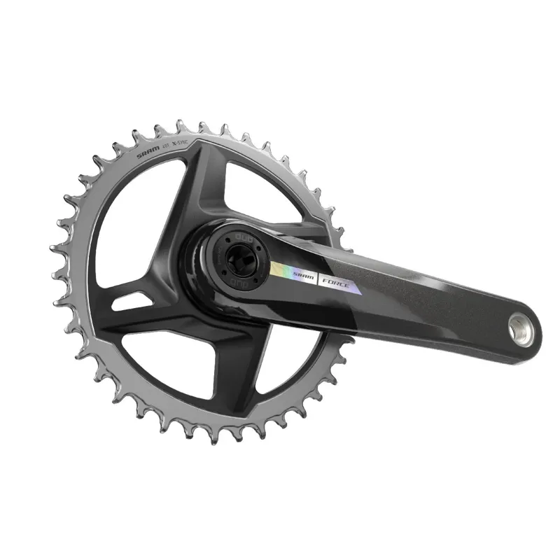 Sram Force d2 Crankset 1x Dub Direct Mount 40t bb Not Included 2023 Unicorn Grey With Laser Foil-1
