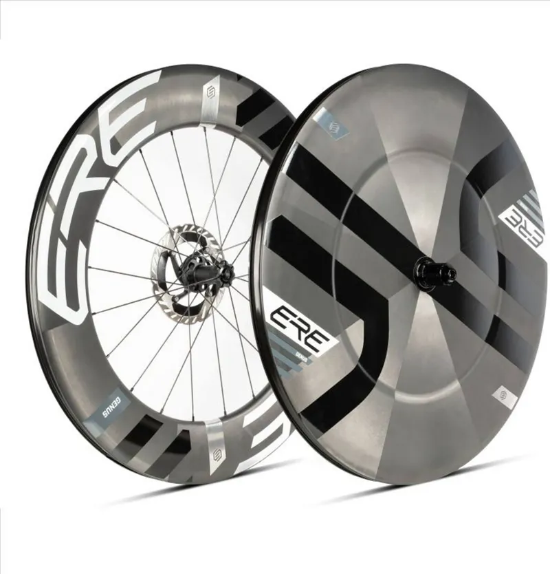 ERE GENUS AE92-D CARBON DISC TT FRONT WHEEL-4