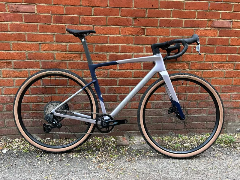 Specialized Crux 5 Comp Gravel Bike - SRAM Rival XPLR Ahyst Frost/ Marine/Shadow Silver-5