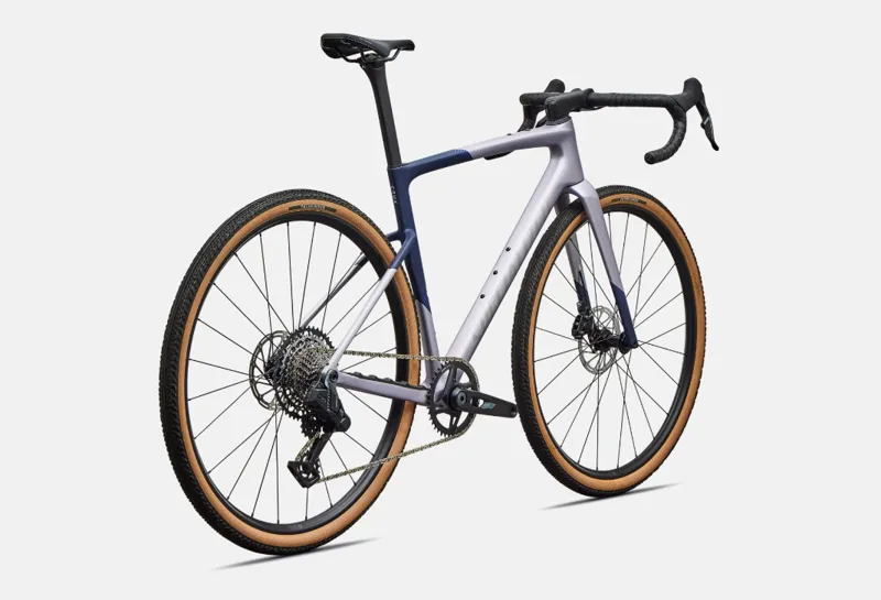 Specialized Crux 5 Comp Gravel Bike - SRAM Rival XPLR Ahyst Frost/ Marine/Shadow Silver-2