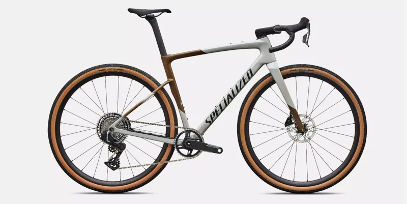 Specialized Crux 5 Expert Gravel Bike - SRAM Force XPLR Burnt Gold/Dolomite/Obsidian