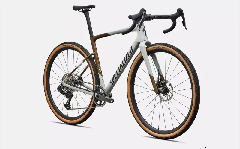 Specialized Crux 5 Expert Gravel Bike - SRAM Force XPLR Burnt Gold/Dolomite/Obsidian-1