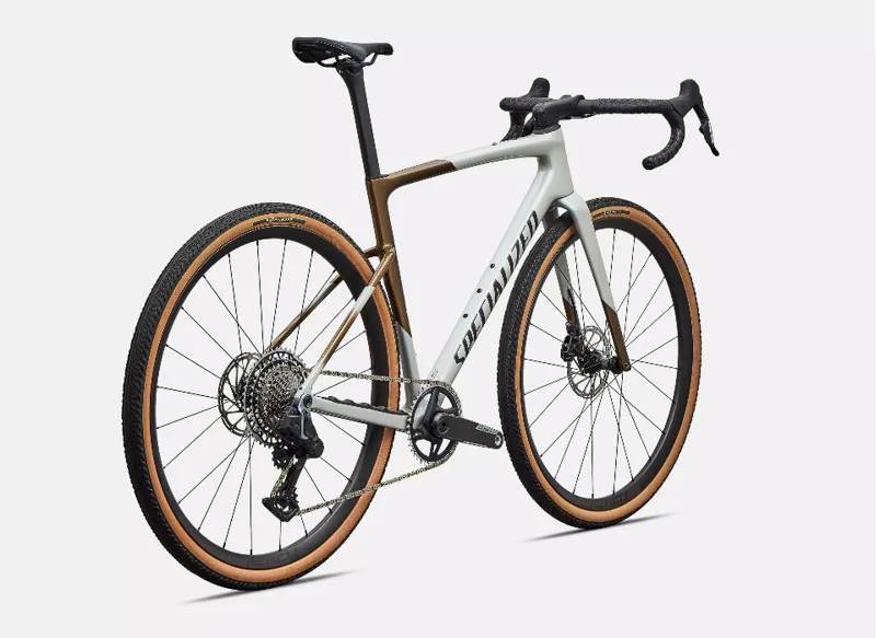 Specialized Crux 5 Expert Gravel Bike - SRAM Force XPLR Burnt Gold/Dolomite/Obsidian-2