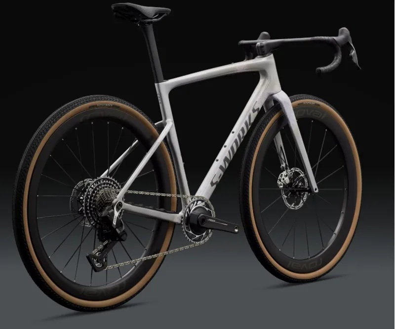 Specialized S-Works Crux 5 Gravel Bike - SRAM RED XPLR Silver/Ahyst Frost/Nebula-2