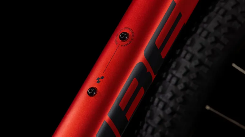 2025 Cube Aim Pro Mountain Bike Fire Orange Black -5