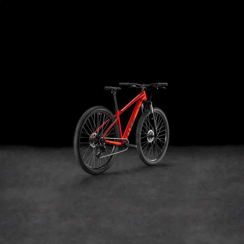 2025 Cube Aim Pro Mountain Bike Fire Orange Black -1