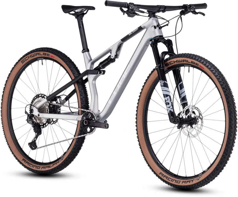 Cube AMS Zero99 C:68X Race 29 Mountain Bike Silver Black -1