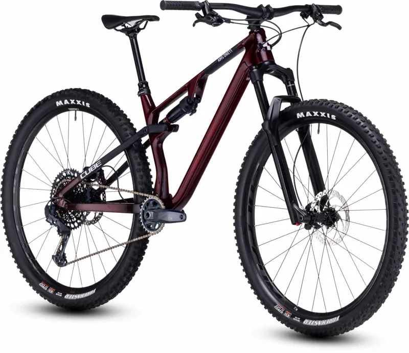 Cube AMS One11 C:68X Pro 29 Mountain Bike in Liquid Red Carbon-1