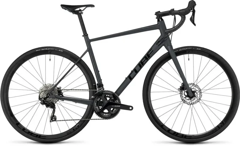 Cube Attain SLX Road Bike in Grey and Black