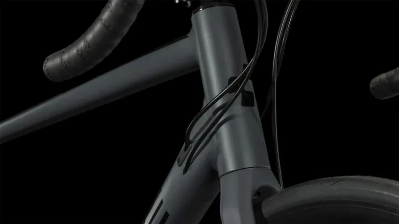 Cube Attain SLX Road Bike in Grey and Black-2