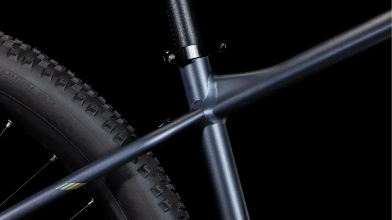 2025 Cube Attention Pro Mountain Bike in grey and black-3