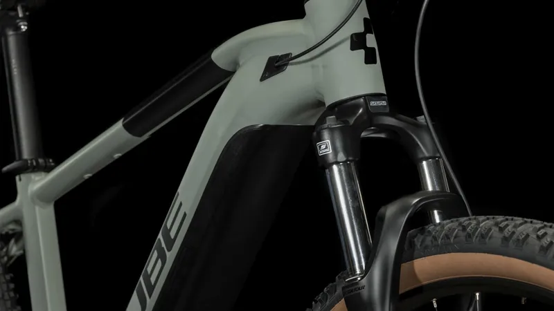 Cube Reaction Hybrid Perf 625 Electric Mountain Bike in Grey/Black-5