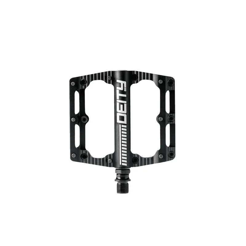 Deity Black Kat Flat MTB Pedals in Black