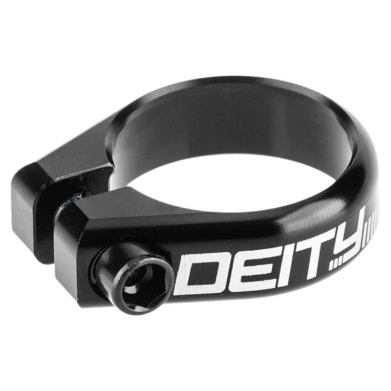 Deity Circuit Alloy Seatpost Clamp in Black