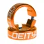 Deity Alloy Grip Clamps in Orange