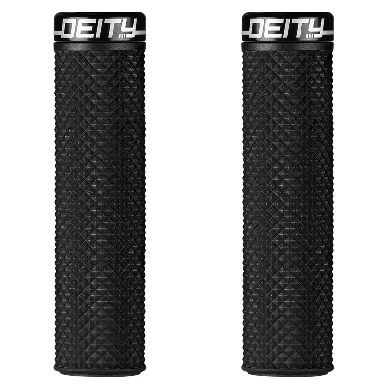 Deity Supracush Bolt On Grips in Black