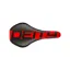 Deity Speedtrap AM Cromo Saddle in Black and Red