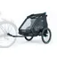 Cube Kids CMPT Double Trailer in Black and Blue
