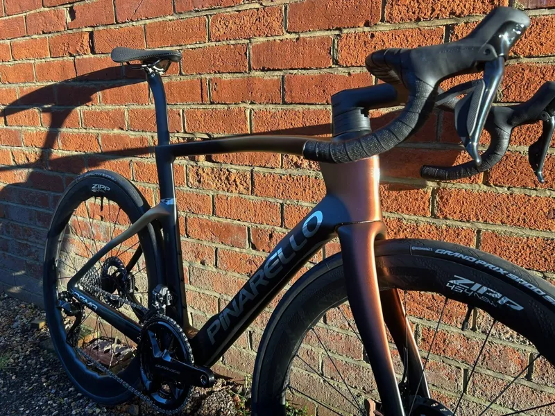 Pinarello Dogma F Luxter Performance Road Bike in Luxter Red Gold size 56 -  Ex Display Model -6