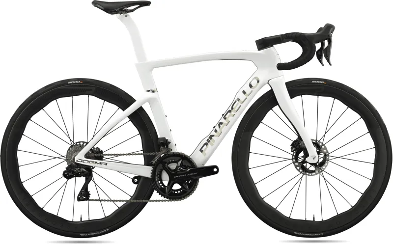 2025 Pinarello Dogma F Disc Road Frame Kit Crystal White